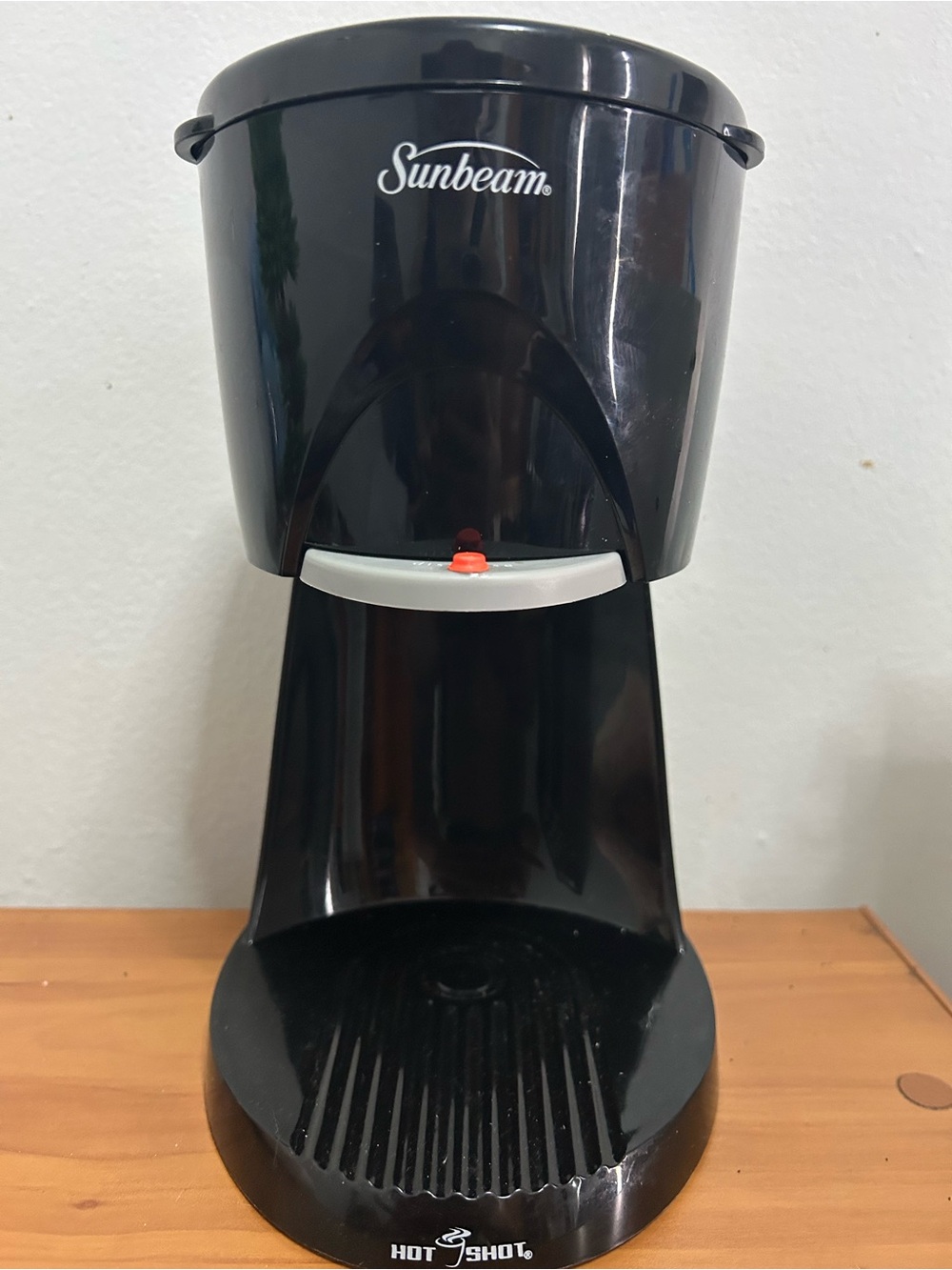 Sunbeam Black Hot Shot Single-Serve Coffee Maker